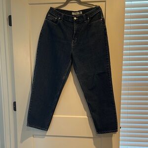 Sonoma Black High-Rise Wide Leg Jeans